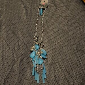 Paparazzi Vibrant Blue and Silver Necklace